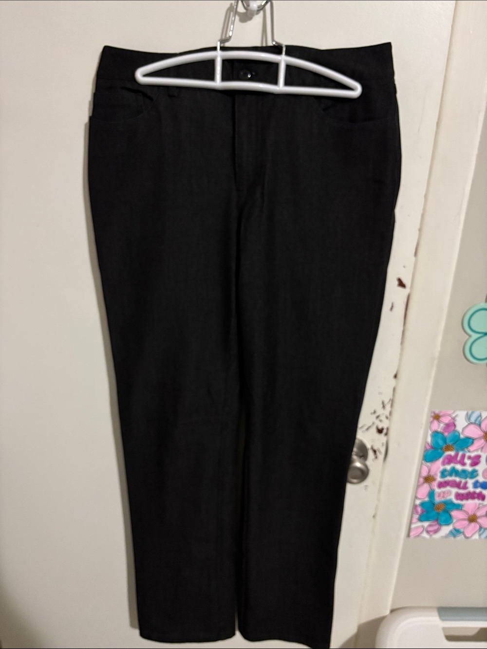 Women's Size 4 Peace of Cloth Panticular Dress Pants Dark Gray - Polyester Blend